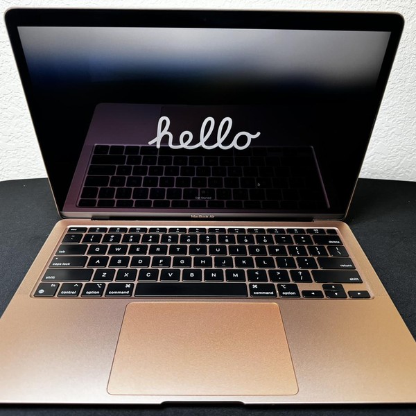 MacBook Air 2020 - 13 inch - 256 GB, Gold, 16 GB, Intel Core i5