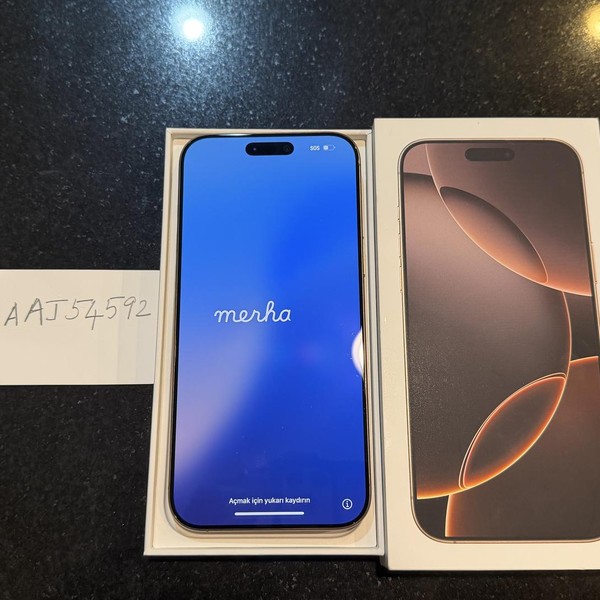 Apple iPhone 16 Pro Max - AT&T, Desert, 256 GB, A3084