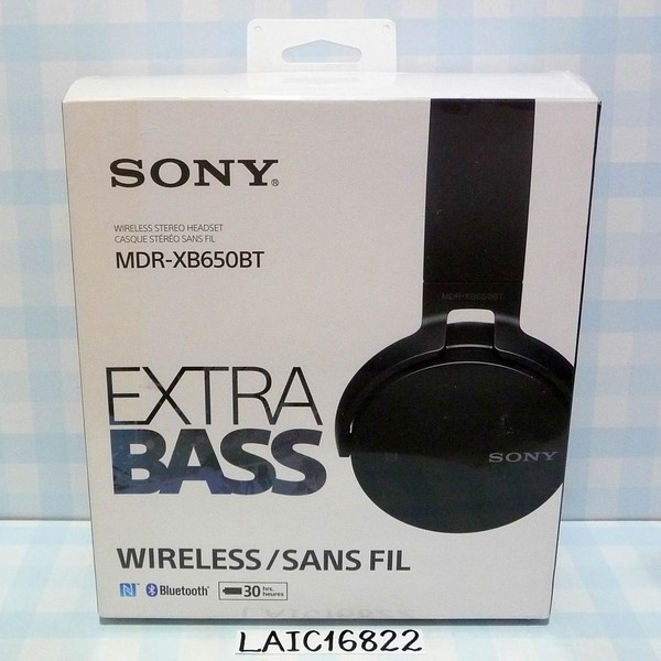 Sony MDR-XB650BT Wireless Headphones - Black