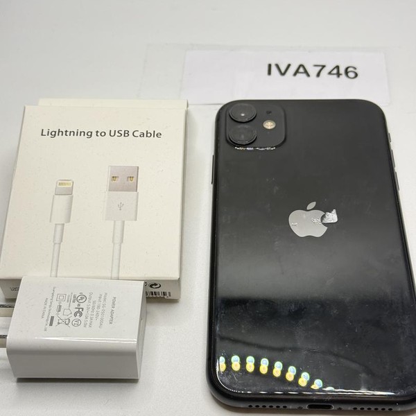 Apple iPhone 11 - Unlocked, 64 GB, Black, A2111