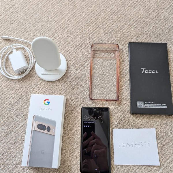 Google Pixel 7 Pro - Verizon, 128 GB, Hazel, 12 GB, GE2AE