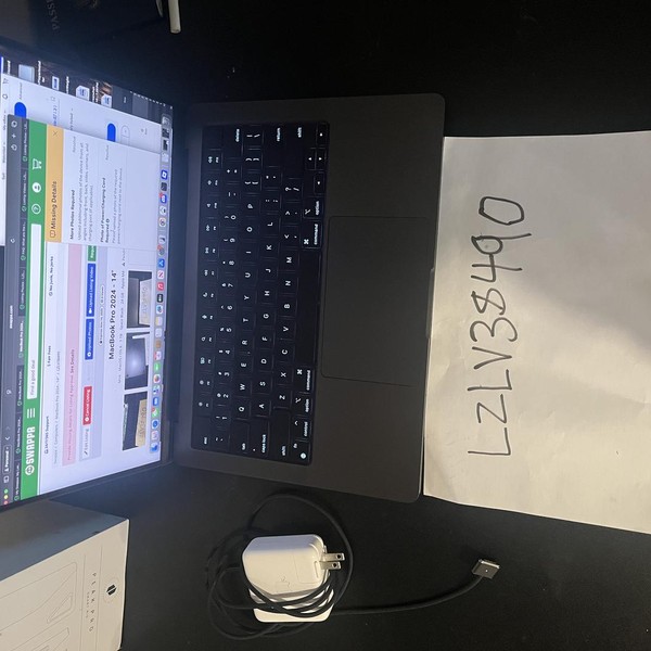 MacBook Pro 2024 - 14 inch - 1 TB, Space Black, 24 GB, Apple M4