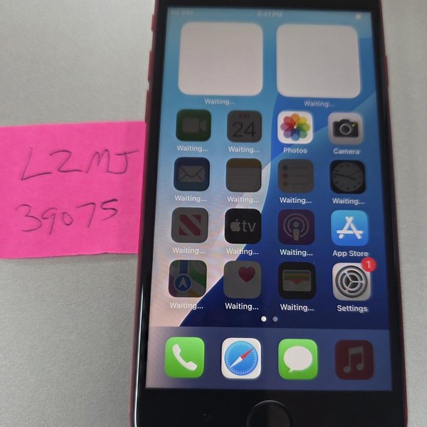 Apple iPhone SE 3rd Gen 2022 - Unlocked, 128 GB, Red, A2595