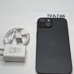 Good Apple iPhone 15 - Unlocked, 128 GB, Black, A2846