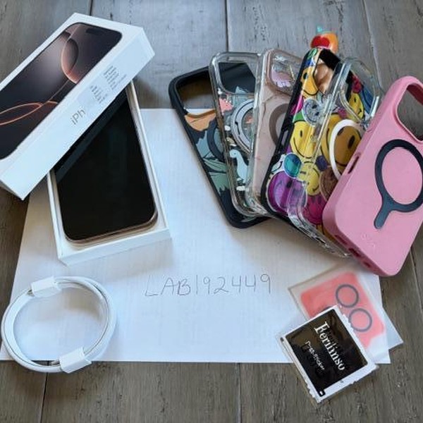 Apple iPhone 16 Pro - Unlocked, 128 GB, Desert, A3083