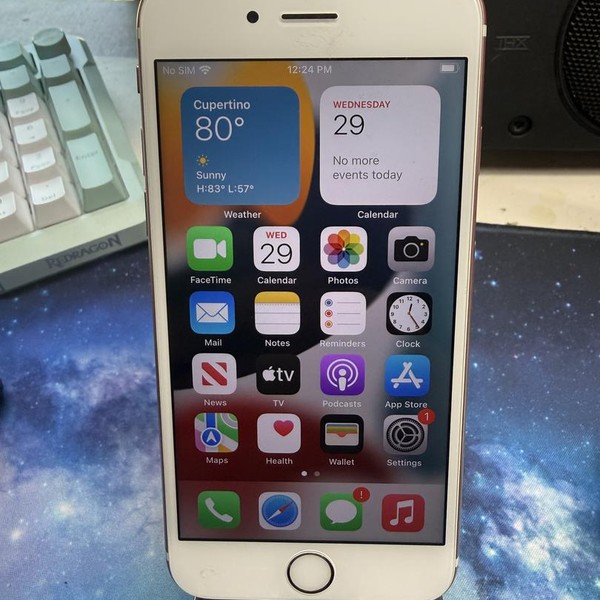 Apple iPhone 6S - Unlocked, 16 GB, Rose Gold, A1688
