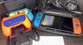 Good
													Nintendo Switch - Red & Blue, 32 GB, Mario Red & Blue Edition, photo 1 of 7