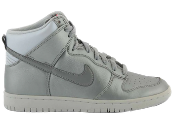 Nike Dunk High Skinny Metallic Silver (Women's) for sale