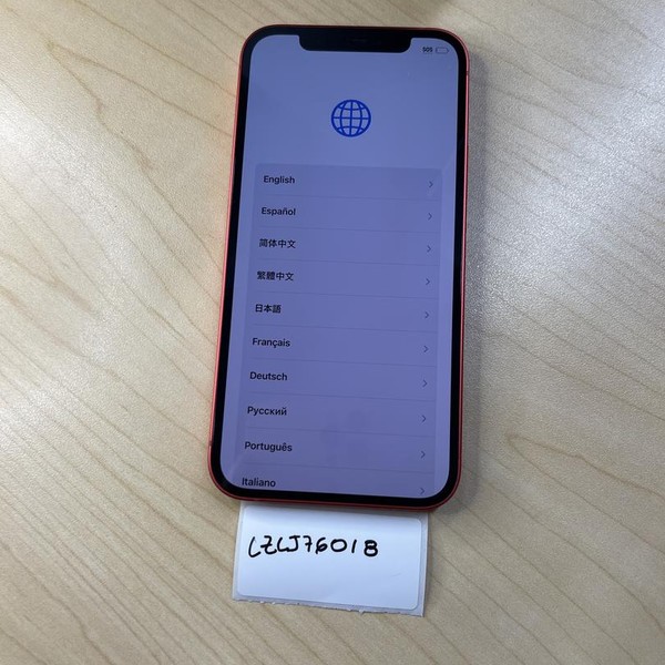 Apple iPhone 12 - Unlocked Non-US, 256 GB, Red, A2402