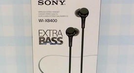 New
													Sony WI-XB400 Wireless In-Ear Headphones - Black, photo 1 of 4