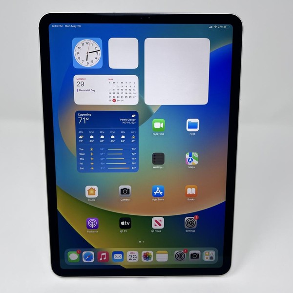 Apple iPad Pro 11 inch 2018 - Unlocked, 64 GB, Silver, A2013