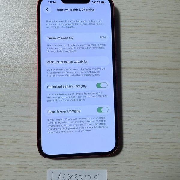 Apple iPhone 14 - Unlocked, 128 GB, Red, A2649