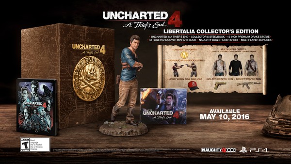 Uncharted 4: A Thief's End, Libertalia Collector's Edition for PlayStation 4
