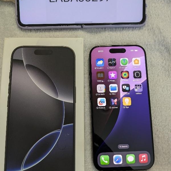 Apple iPhone 16 Pro - Unlocked, Black, 256 GB, A3083