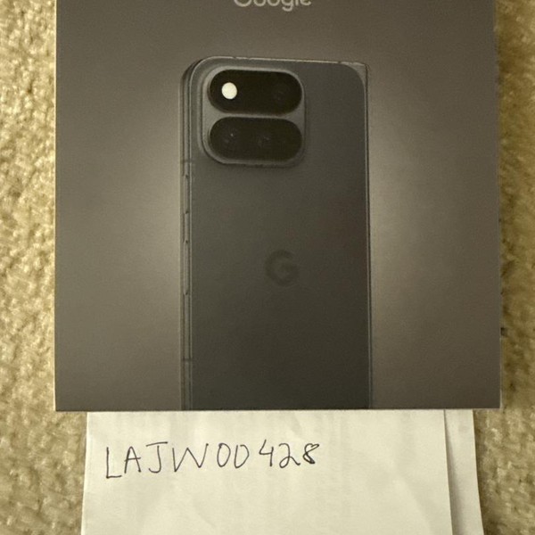 Google Pixel 11 Pro Fold - Unlocked, 512 GB, Obsidian, 16 GB, GZDQ6