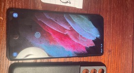 Good
													Samsung Galaxy S21 Ultra 5G - Unlocked, Black, 128 GB, 12 GB, SM-G998U1, photo 1 of 2