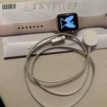 Good Apple Watch Series 3 38mm - Unlocked, Gold, A1860, Aluminum