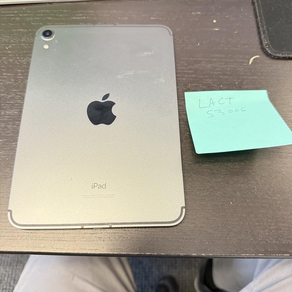 Apple iPad Mini 6th Gen - Unlocked, 256 GB, Gray, A2568