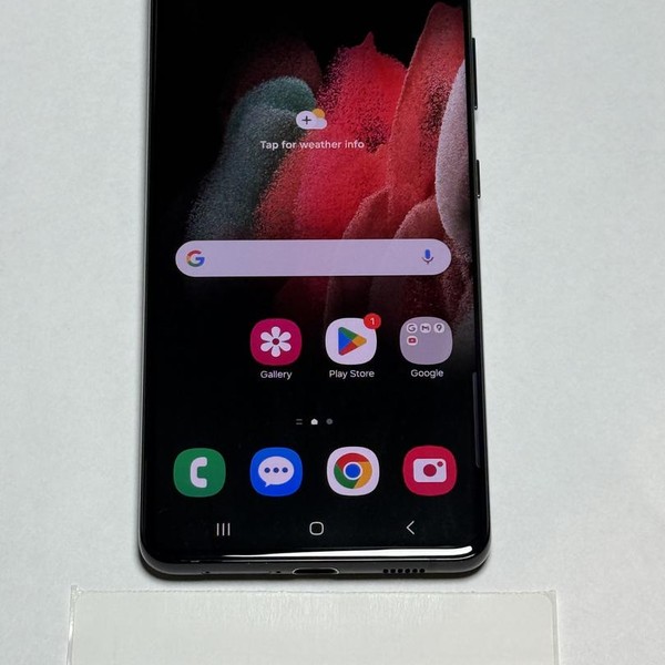 Samsung Galaxy S21 Ultra 5G - AT&T, 128 GB, Black, 12 GB, SM-G998U