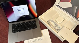 Mint
													MacBook Pro 2021 - 16" - Apple M1 Pro 10-core, Gray, 1 TB, 16 GB, photo 1 of 9