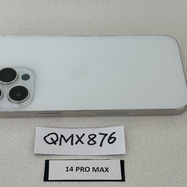 Apple iPhone 14 Pro Max - Unlocked, Silver, 128 GB, A2651