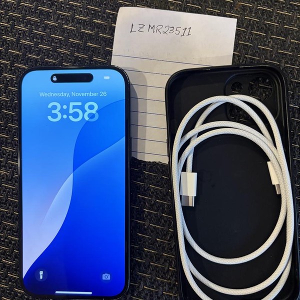 Apple iPhone 15 - T-Mobile, 128 GB, Black, A2846