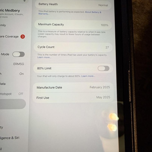 Apple iPad Mini 7th Gen - Unlocked, 128 GB, Gray, A2995