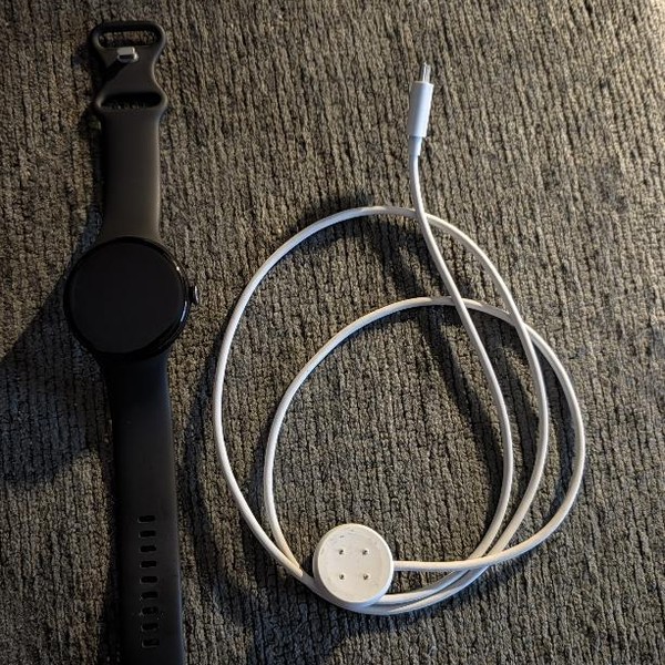 Google Pixel Watch 3 - Wi-Fi, Black, 45mm, Wi-Fi
