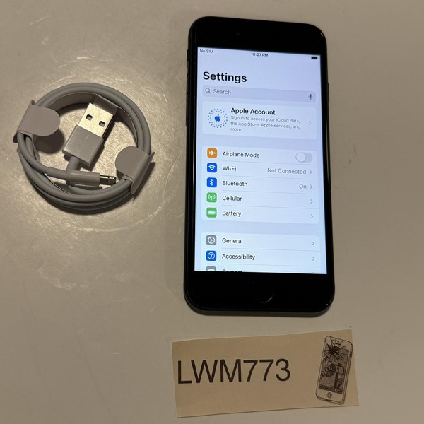 Apple iPhone SE 3rd Gen 2022 - Unlocked, 64 GB, Midnight, A2595