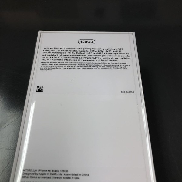 Apple iPhone Xr - Verizon, 128 GB, Black, A1984