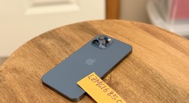 Good
													Apple iPhone 12 Pro Max - Unlocked, Pacific Blue, 128 GB, A2342, photo 1 of 5