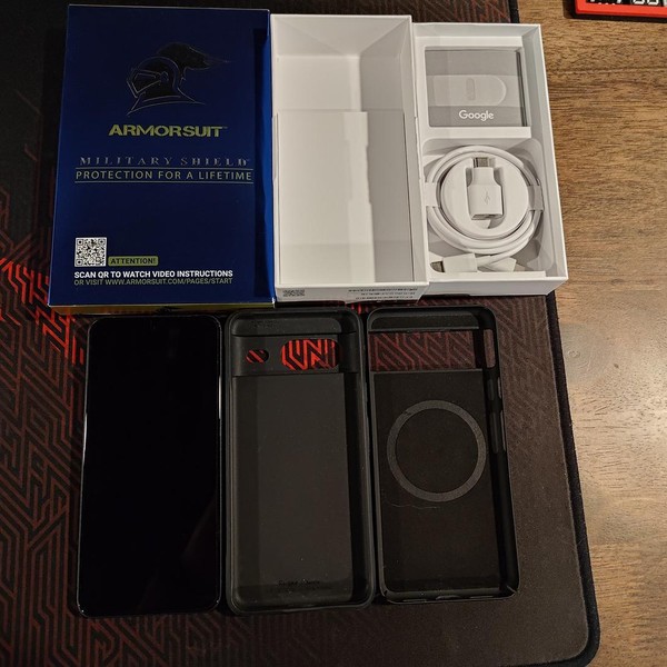 Google Pixel 8 - Unlocked, 256 GB, Obsidian, 8 GB, G9BQD, Sub-6 5G