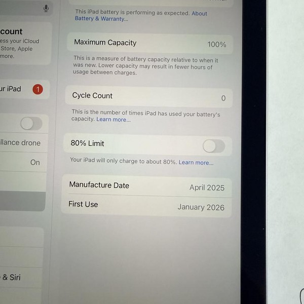 Apple iPad Mini 7th Gen - Unlocked, 128 GB, Space Gray, A2995
