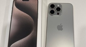 Good
													Apple iPhone 15 Pro Max - Unlocked, Natural, 256 GB, A2849, photo 2 of 5