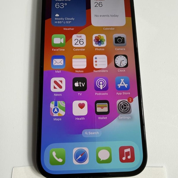 Apple iPhone 15 - Unlocked, 128 GB, Black, A2846