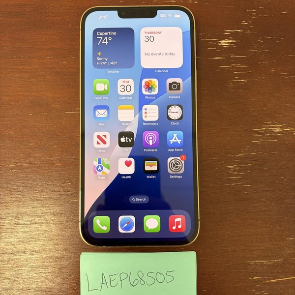Apple iPhone 13 Pro Max - Unlocked, 128 GB, Gold, A2484