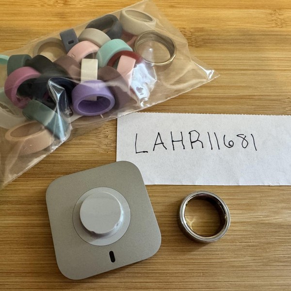 Oura Ring Gen 4 - Silver, Size 10