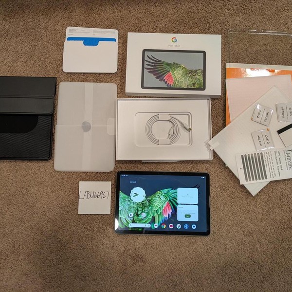 Google Pixel Tablet 11 inch - Wi-Fi, 128 GB, Hazel, 8 GB, NO Dock