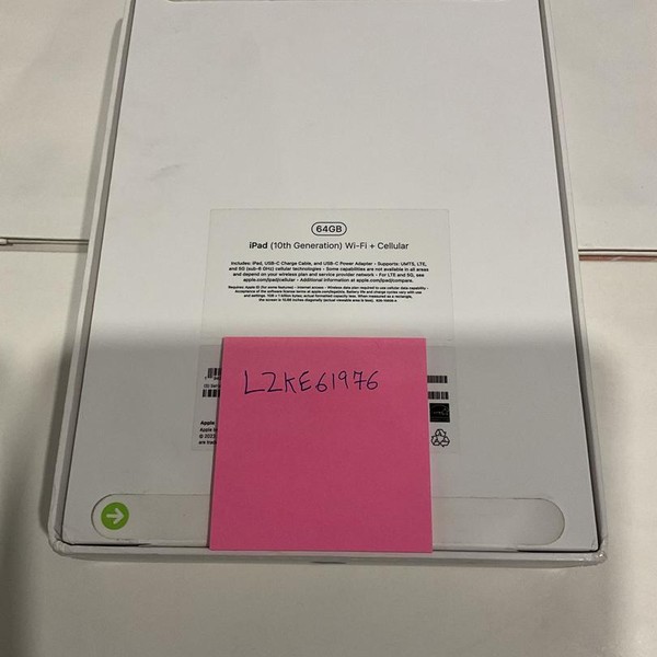 Apple iPad 10th Gen - Unlocked, 64 GB, Blue, A2757