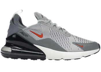Nike Air Max 270 Grey Fog Team Orange Sail for sale