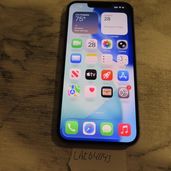 Apple iPhone 14 - Unlocked, 128 GB, Blue, A2649