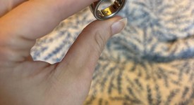 Good
													Oura Ring Gen 4 - Silver, Size 7, photo 4 of 5