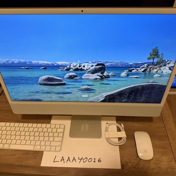 iMac 2021 24 inch - Apple M1, Silver, 512 GB, 8 GB