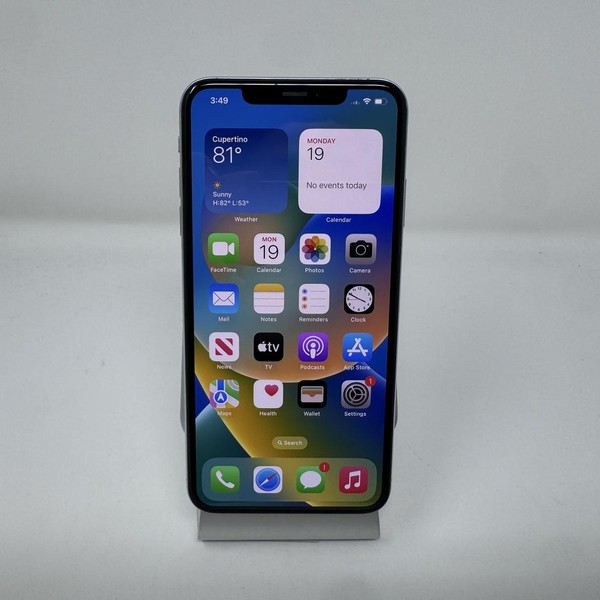 Apple iPhone Xs Max - AT&T, Silver, 256 GB, A1921