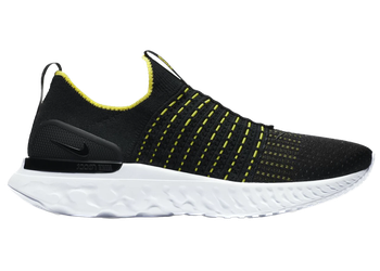 Nike React Phantom Run Flyknit 2 Black Sonic Yellow for sale