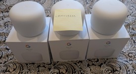 Mint
													Google Nest WiFi Mesh Router - Snow, 3-Pack, photo 2 of 3