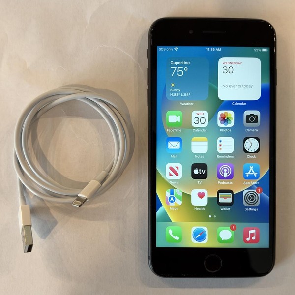 Apple iPhone 8 Plus - Unlocked, 64 GB, Gray, A1897, GSM