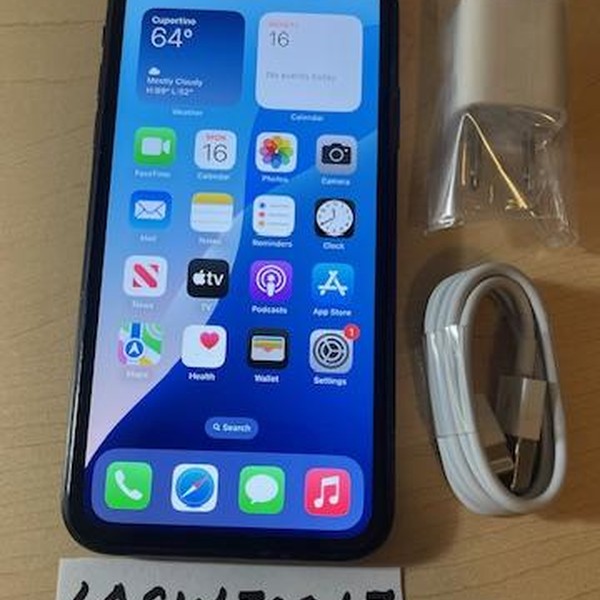 Apple iPhone Xr - Unlocked, 64 GB, Black, A1984