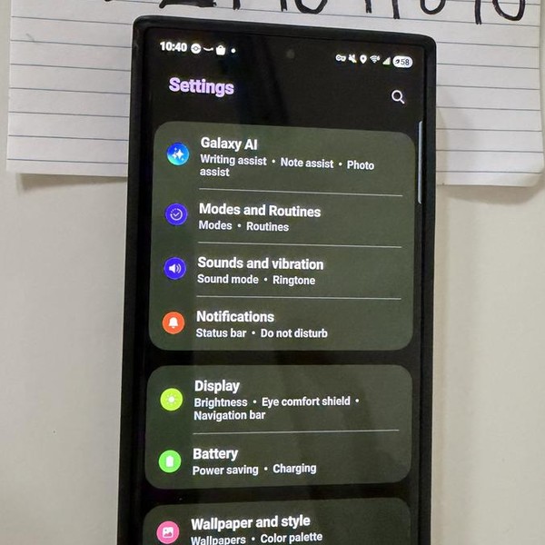 Samsung Galaxy S22 Ultra - AT&T, 128 GB, Black, 8 GB, SM-S908U