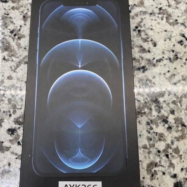 Apple iPhone 12 Pro Max - Unlocked, 128 GB, Pacific Blue, A2342